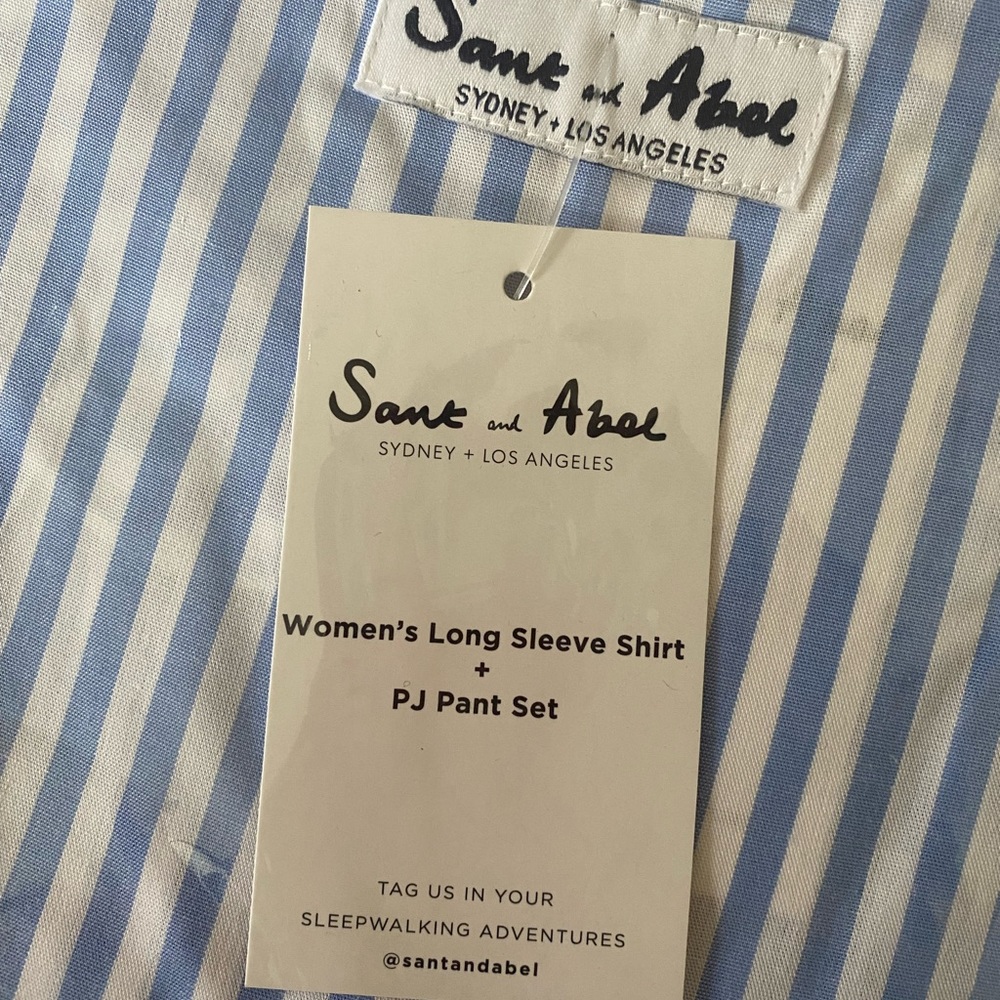 Sant and Abel cotton pajamas